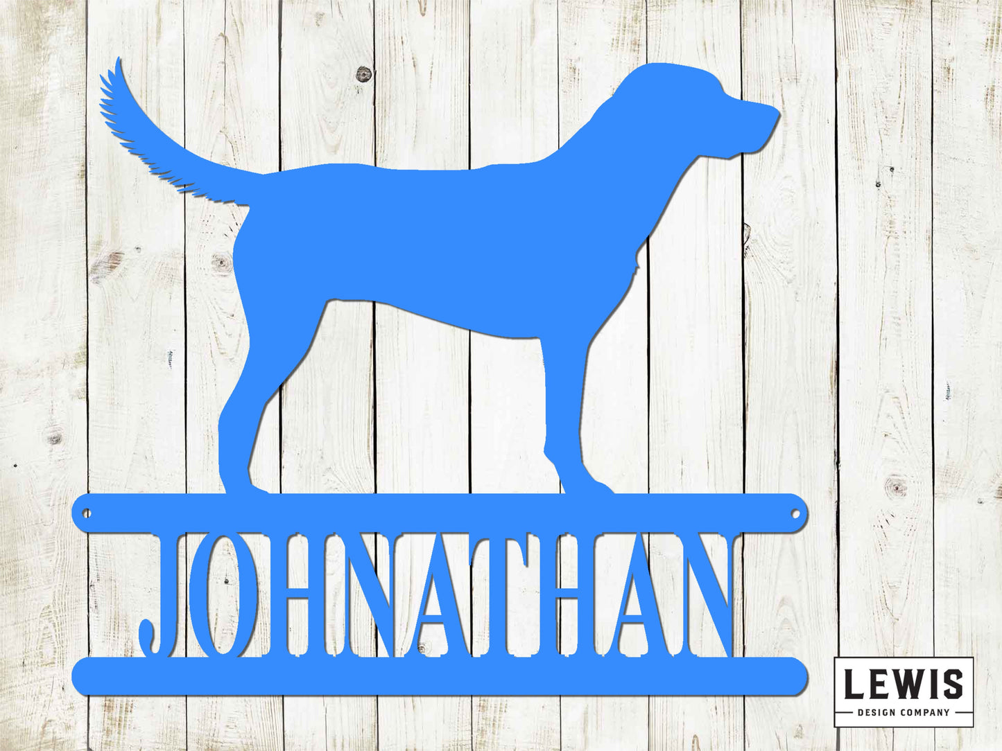 Labrador Retriever Wall Sign with Custom Name, Metal Sign, Labrador Retriever Sign, Custom Metal Sign, Dog Lovers, Dog Sign, Lab