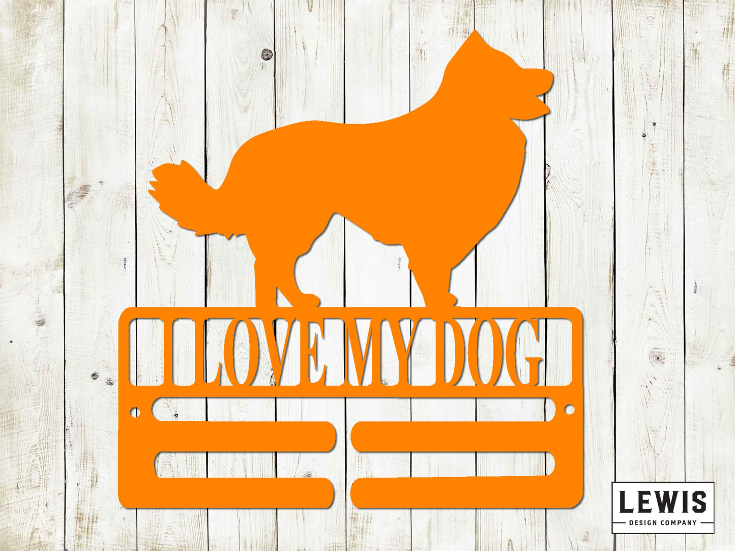Collie Leash Hanger with Custom Name, Metal Sign, Collie, Custom Metal sign, Collie Sign, Dog Lovers, Dog Sign, Dog Leash Hanger