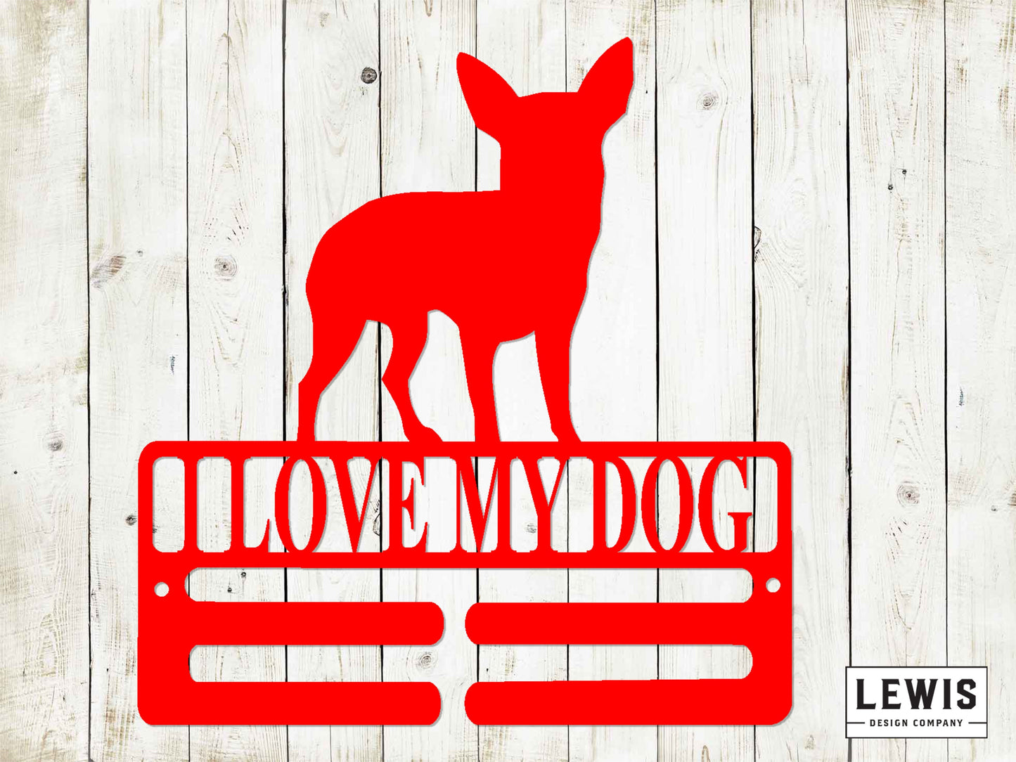 Chihuahua Leash Hanger with Custom Name, Metal Sign, Chihuahua, Custom Metal sign, Dog Lovers, Dog Sign, Dog Leash Hanger, Chihuahua Dog