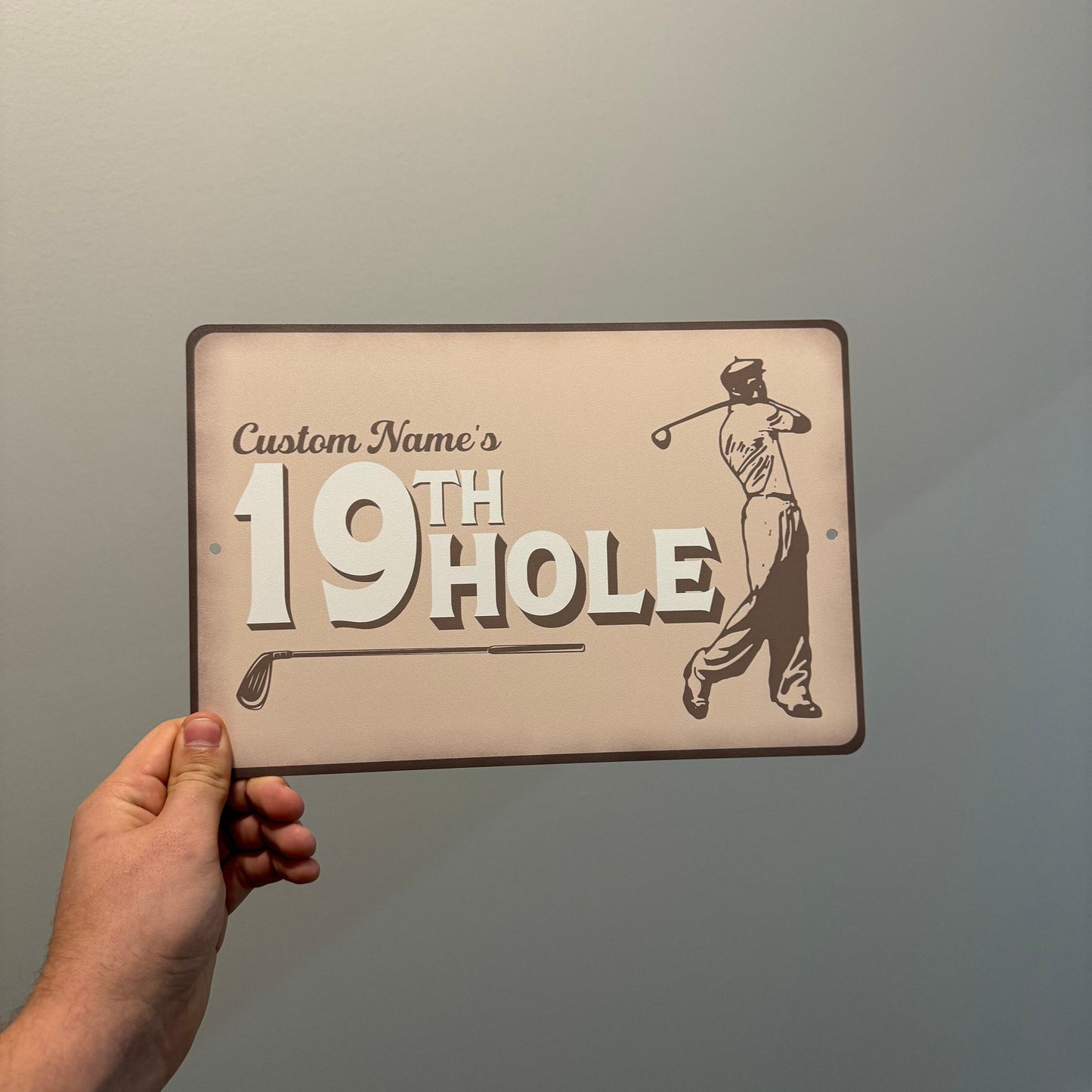 Custom 19th Hole Sign