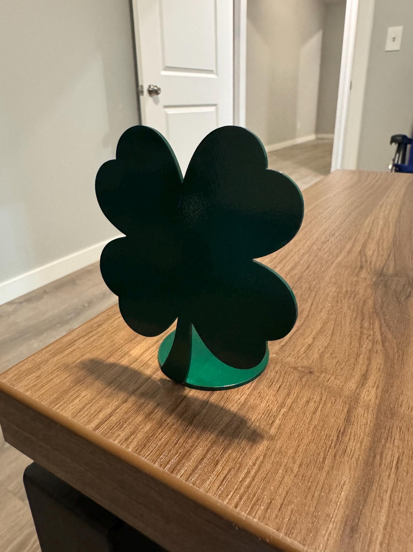 Monogram Shamrock Desk Decor