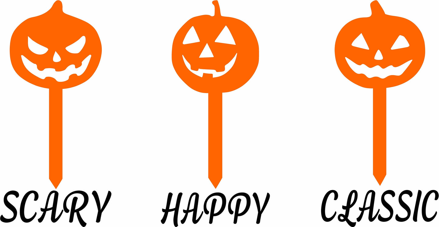 Pumpkin Metal Yard Sign, Halloween, Halloween Decor, Fall Decor, Custom Metal Art, Metal Signs, Outdoor Decor, Gift Ideas, Holiday