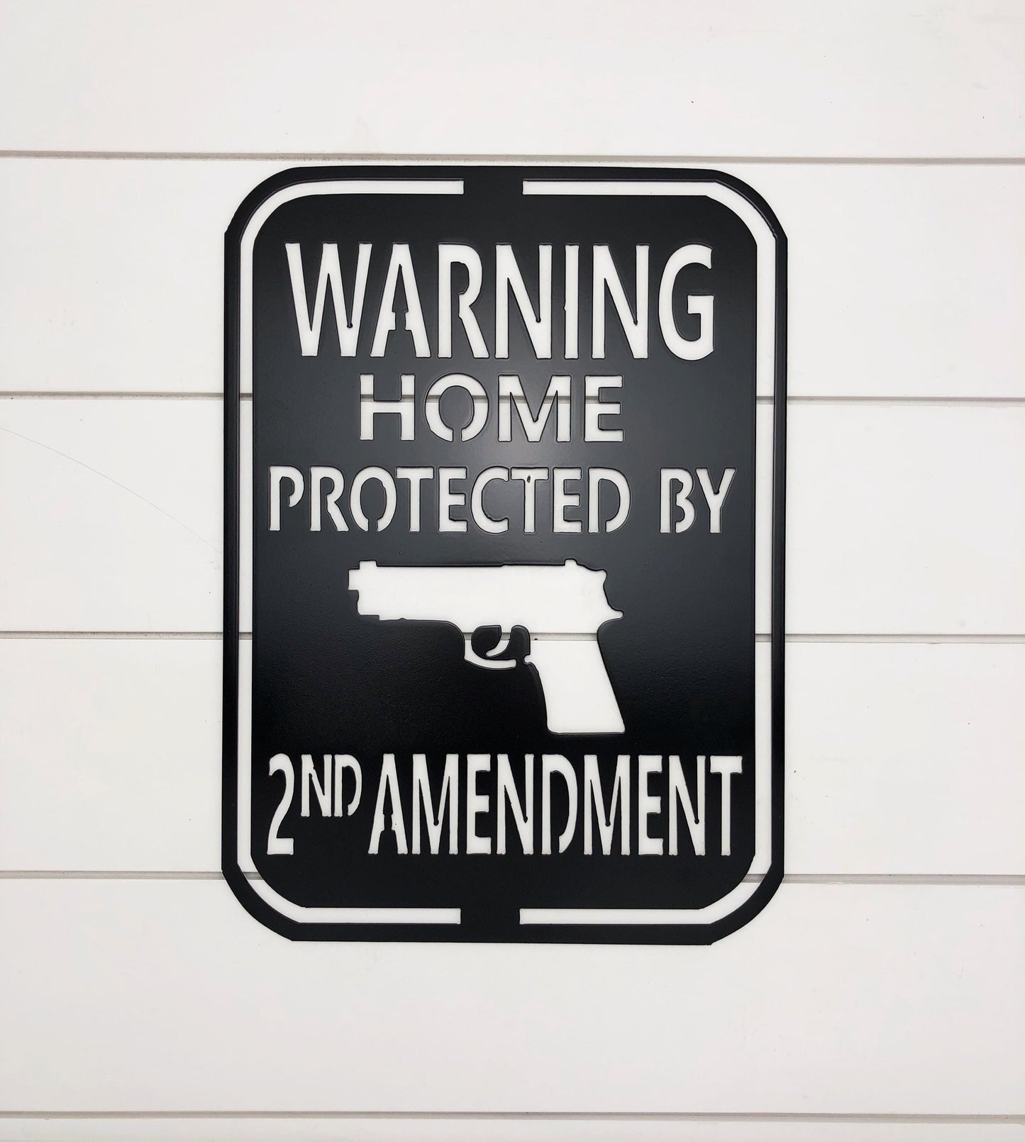 2nd Amendment Metal Sign, 2nd Amendment Sign, Second Amendment Sign, Patriotic Sign