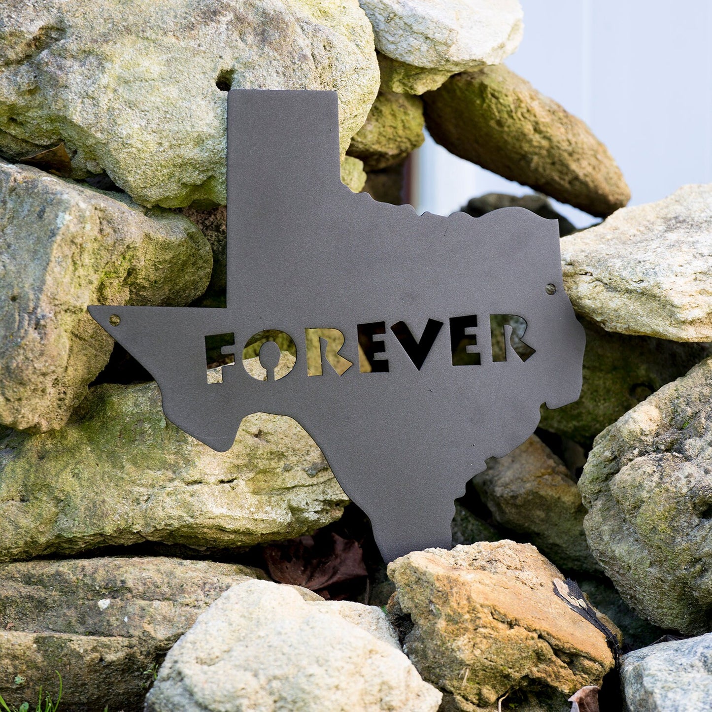 Texas Custom Metal Sign, Custom Name Sign, Monogram, Home Decor, Wedding Gift. Texas Forever