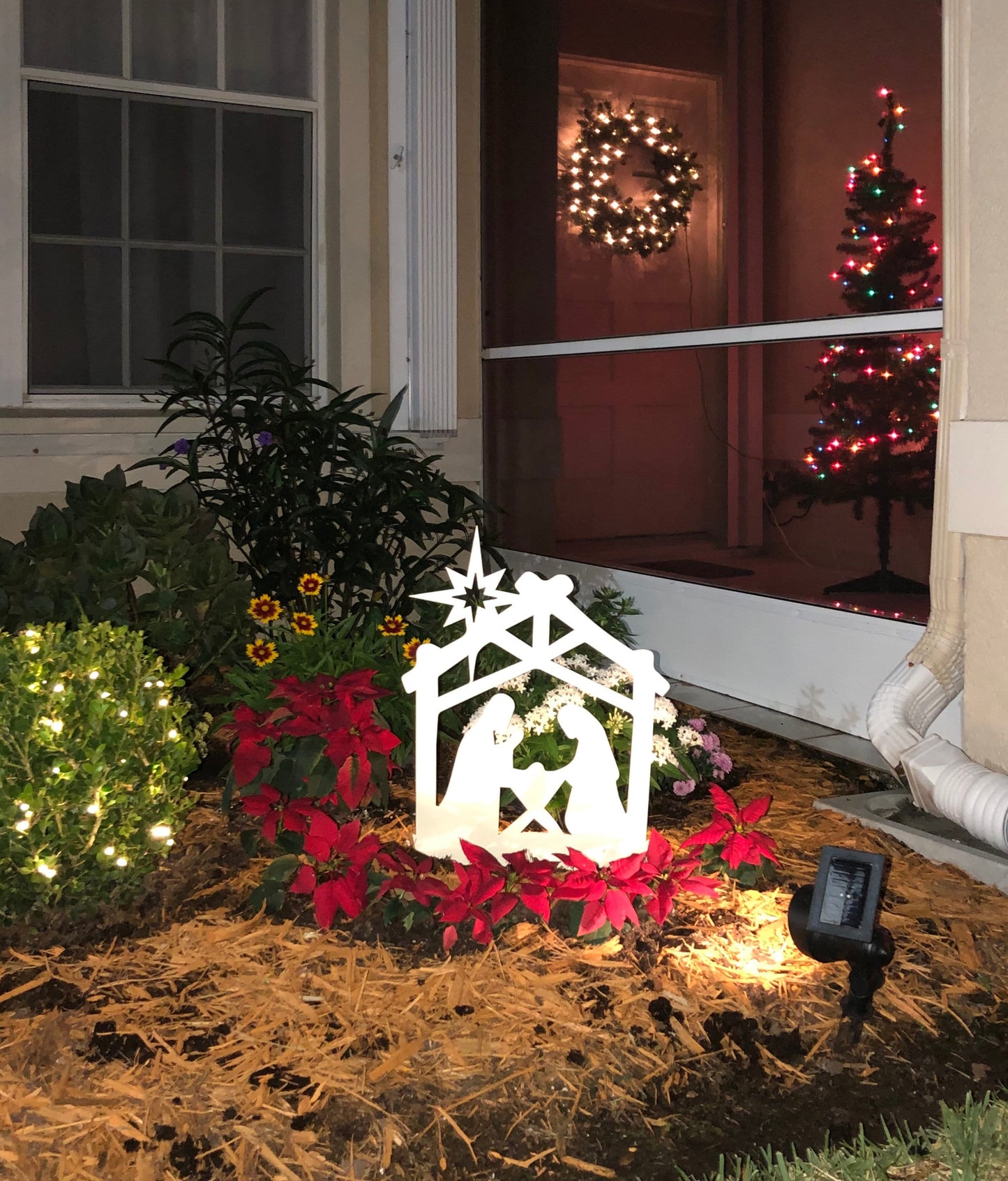 Nativity Metal Yard Sign, Nativity Set, Nativity Scene, Manger Scene, Outdoor Christmas Decor, Christmas Yard Decor, Christian Christmas