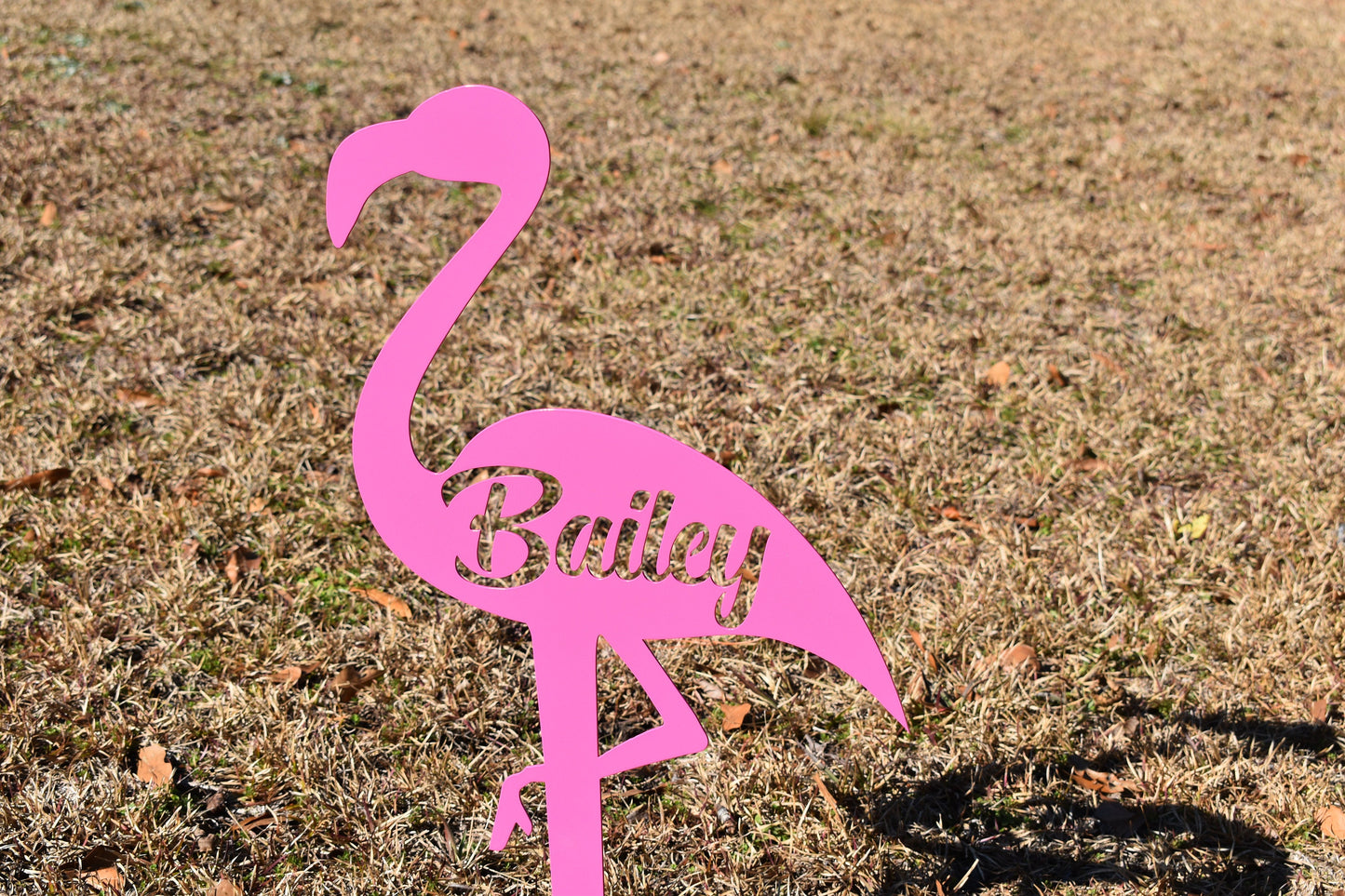 Custom Monogrammed Flamingo Sign, Metal Sign, Beach Sign, Beach Address, Address Sign, Pool Sign, Housewarming Gift, Beach Gift, Beach House