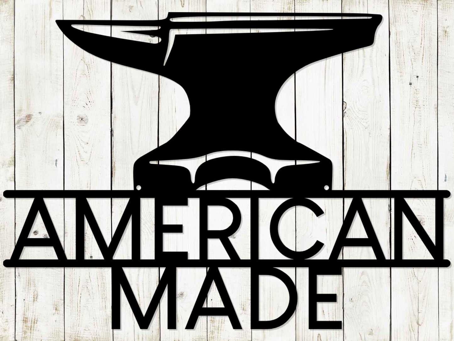 Anvil Custom Name Metal Sign, Garage Decor, Home Decor, Shop Decor, Metal Sign, Game Room, Forge, Metal Working