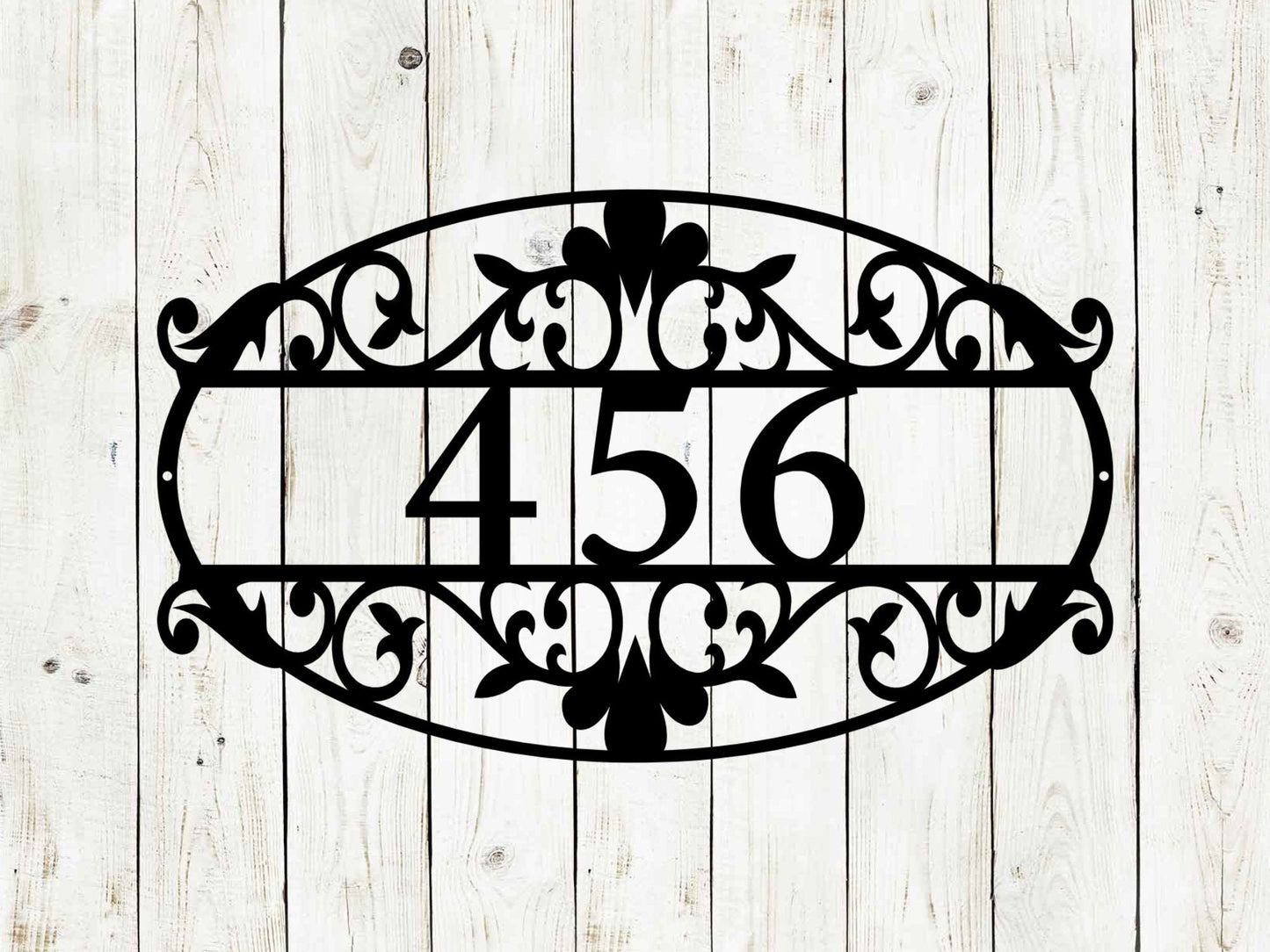 Decorative Address Wall Sign, Monogram Metal Sign, Custom Sign, Address Sign, Family Name Sign, Metal Art, Wall Decor, Metal Sign, Address