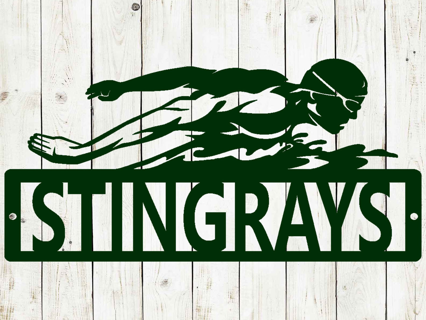 Swimming Male Custom Name Metal Sign, Kids Room Decor, Swimming, Swim Award, Butterfly, Freestyle, Swim, Swim Team, Swimmer