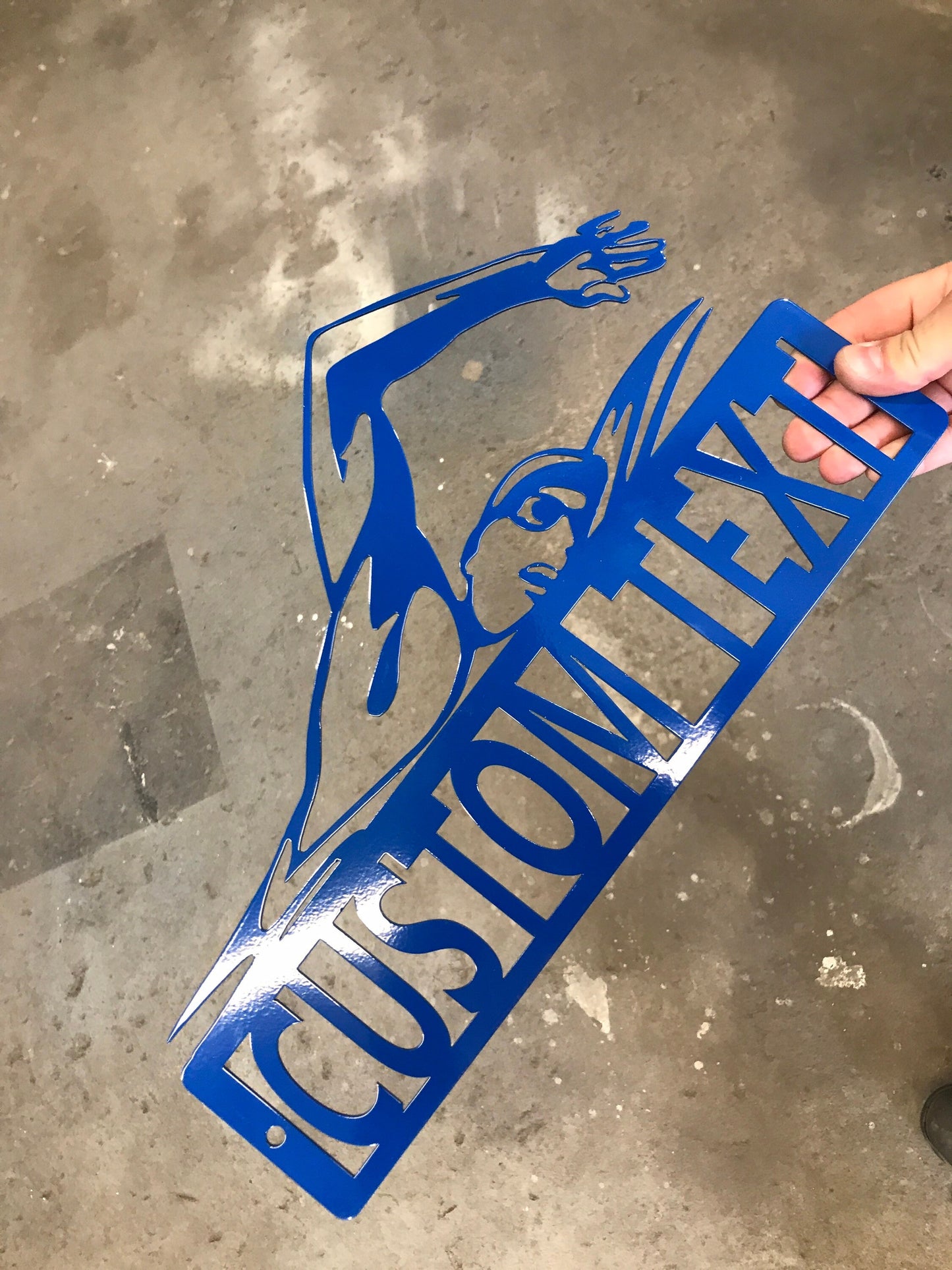 Swimming Custom Monogram Steel Sign, Kids Room Decor, Swimming, Swim Award, Swim Team, Butterfly, Freestyle, Swimmer