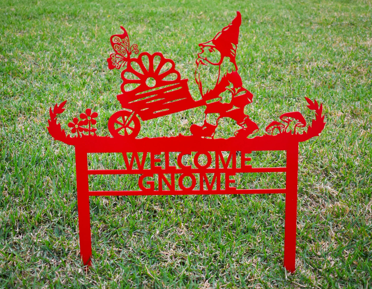 Custom Garden Gnome Sign