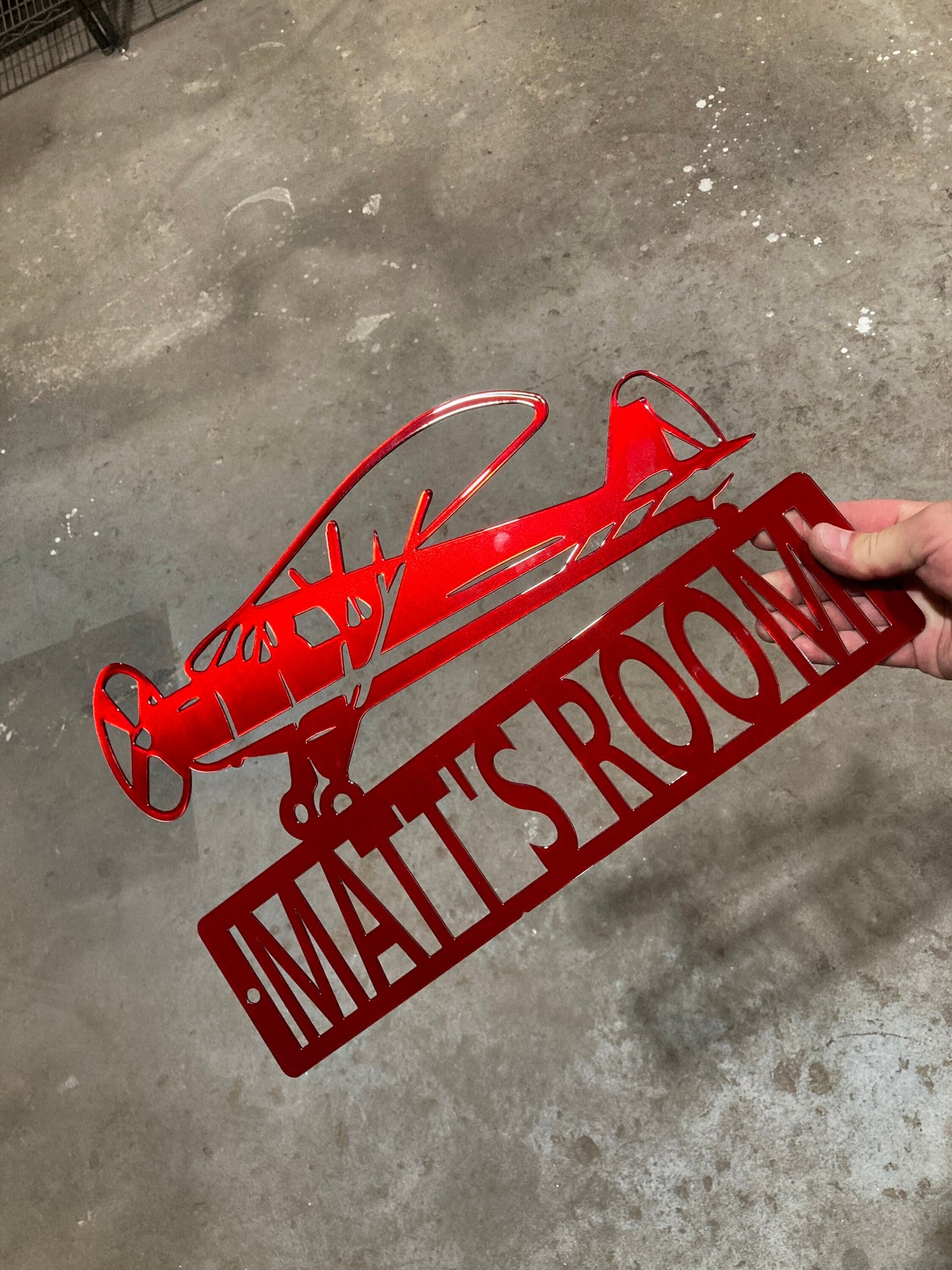 Airplane Custom Name Metal Sign, Prop Plane, Plane Sign, Airport, Kids Room Decor, Home Decor, Pilot, Aviation, Aviation Sign, Aviator
