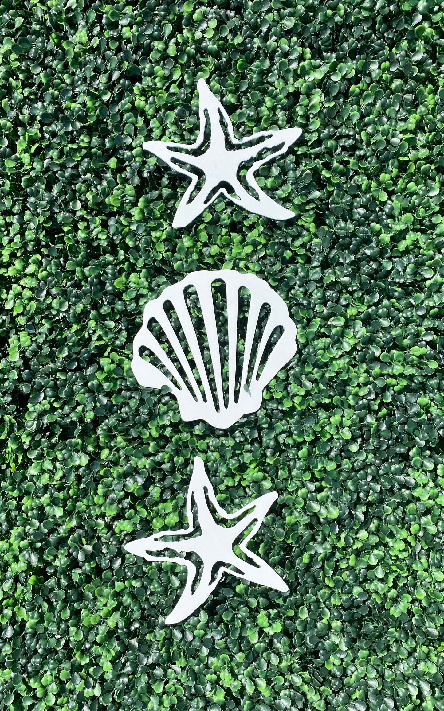 Sea Shell Metal Wall Art, Beach Sign, Beach Metal Art, Wall Hanging, Beach House, Surf, Ocean, Beach Themed, Summer, Surf Shack