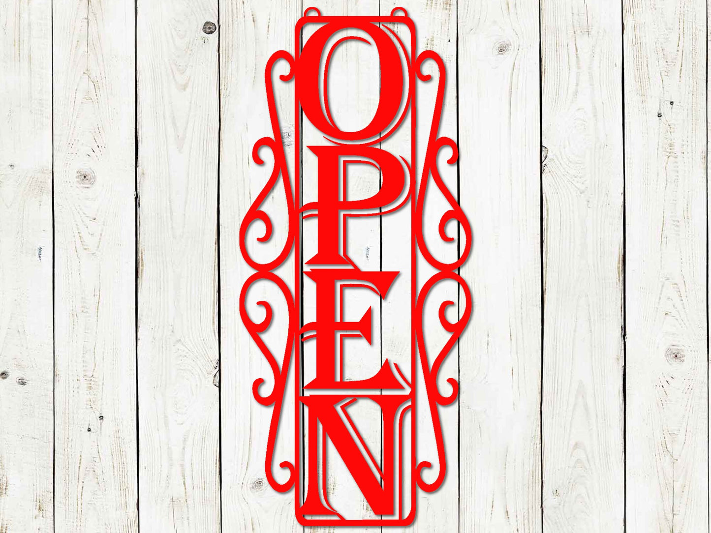 Open Metal Sign, Store Sign, Storefront Signage, Open for Business sign, Metal Sign, Shop Sign, Metal Art, Hanging Sign, Hanging Open Sign