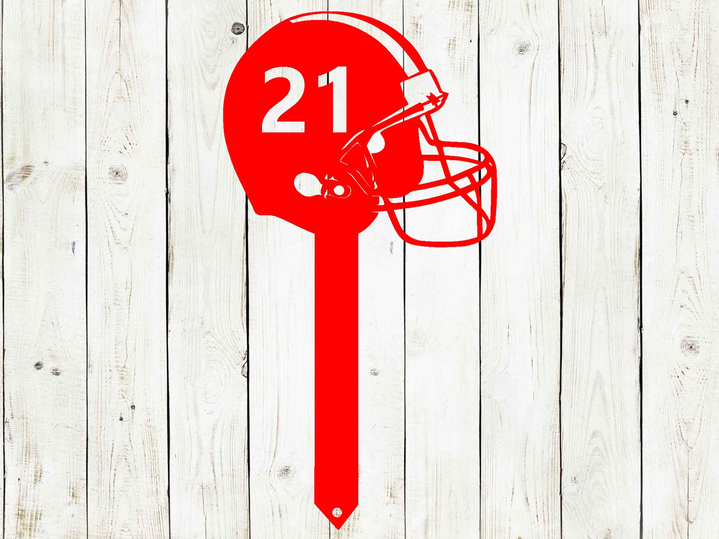 Football Helmet Custom Stake Metal Sign, Football, Football Helmet Sign, Football Yard Sign, Football Number Sign, Football, Sports