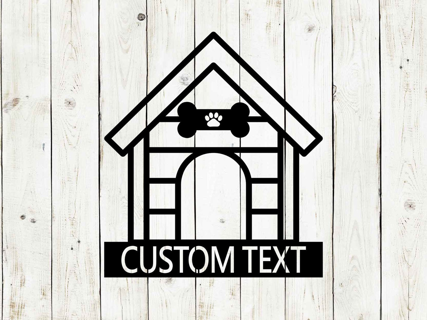 Dog House Custom Monogram Metal Sign, Dog House, Dog, Pet Sign, Outdoor Sign, Dog, Doggy, Pet Dog, Dog House Sign, Dog Name
