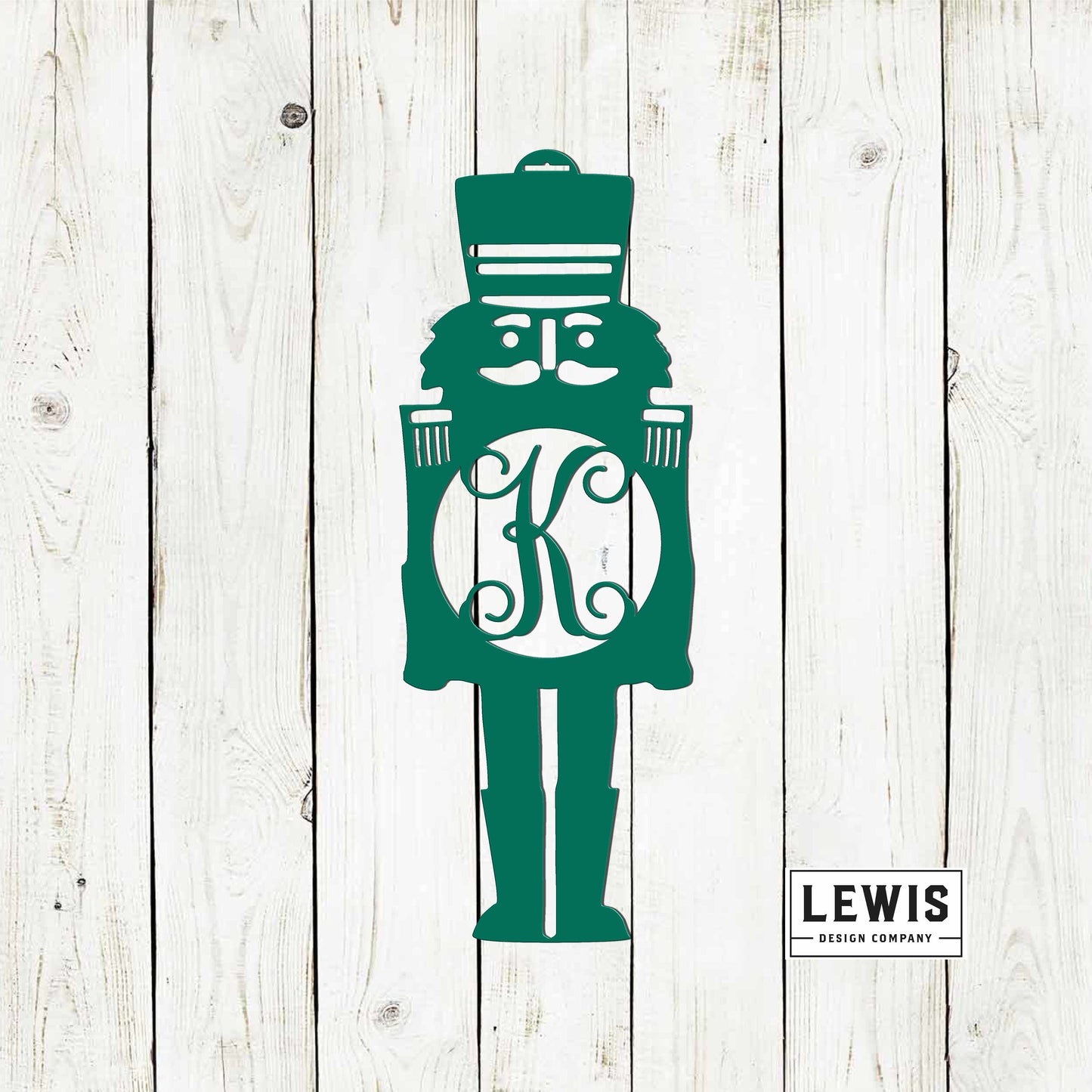 Nutcracker Monogrammed Christmas Door Hanger, Nutcracker Sign, Nutcracker, Christmas Monogram, Christmas Door Hanger, Nutcracker Door Hanger
