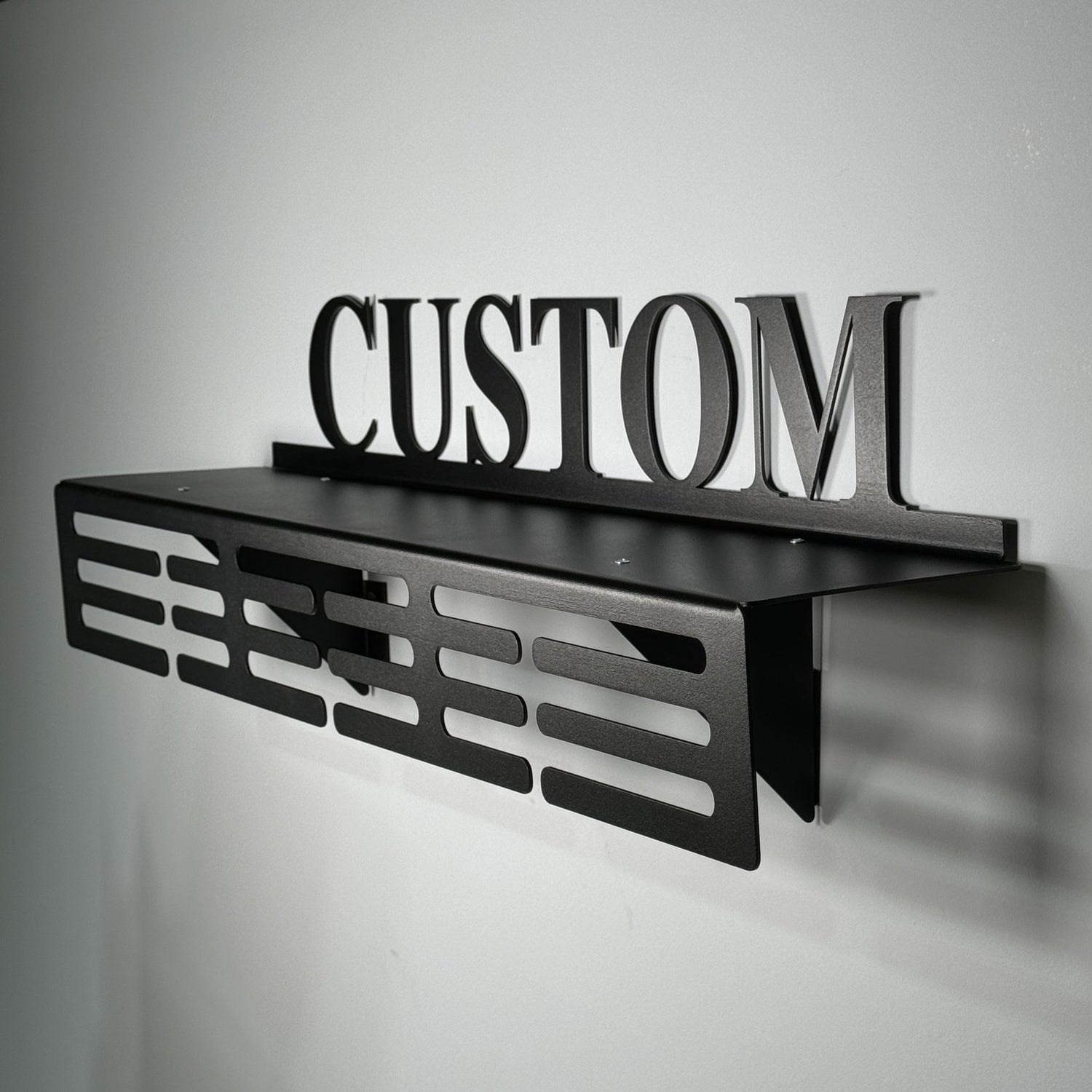 Custom medal hanger for sports medals and ribbons