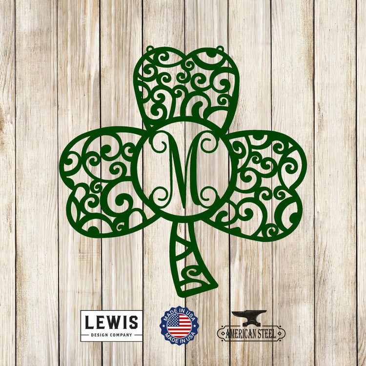 St. Patrick's Day Metal Signs & Shamrock Decor
