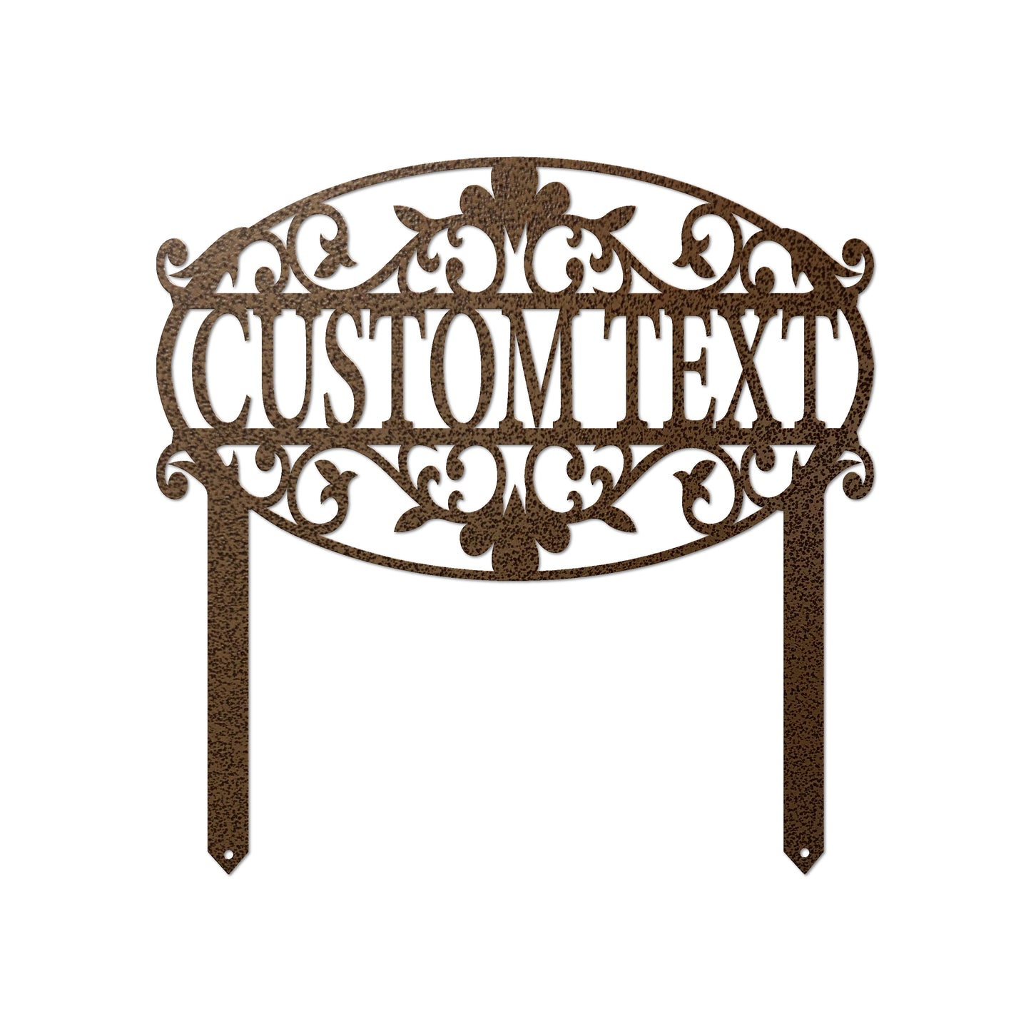 Custom Decorative Garden Address Sign | Personalized Outdoor Marker