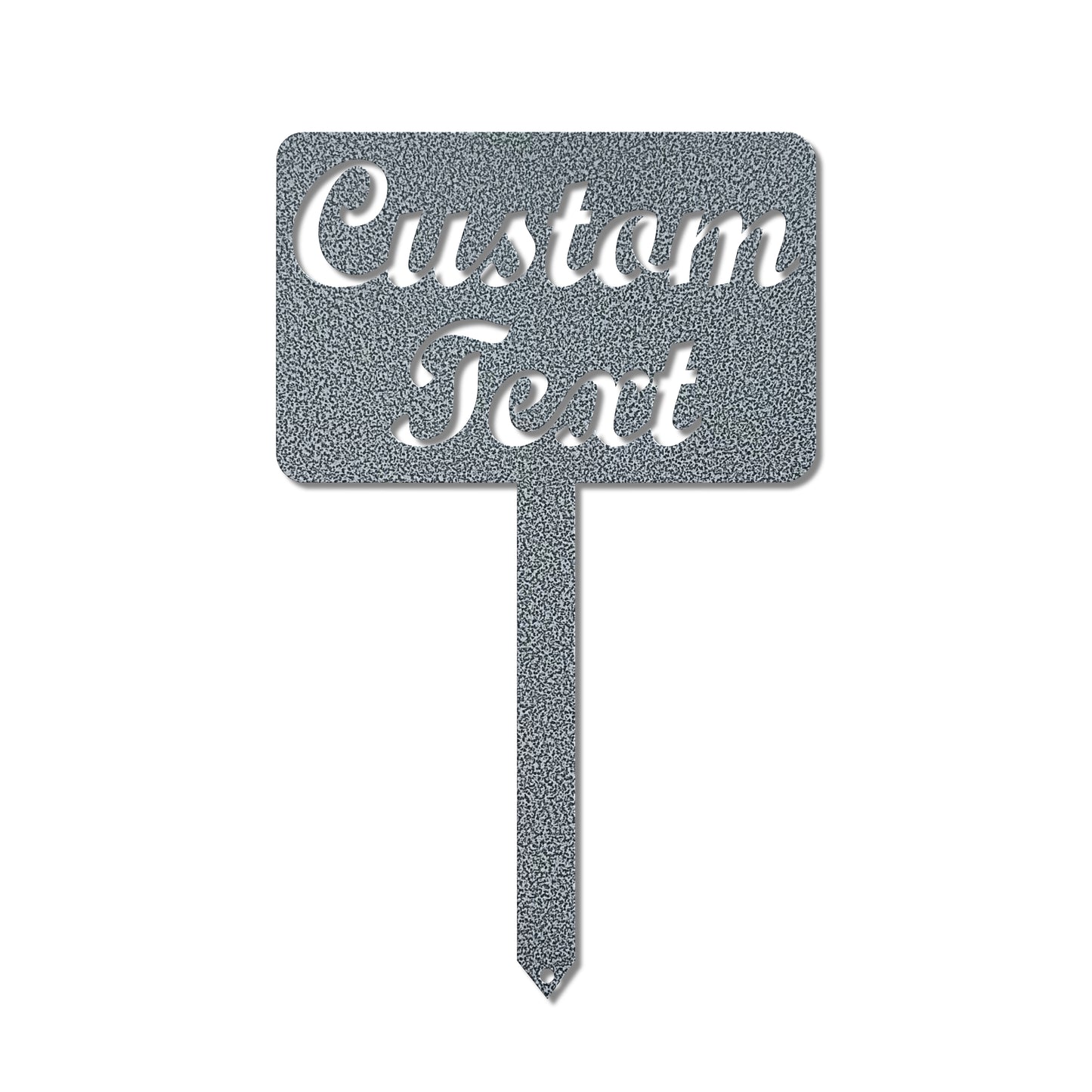 Custom Garden Stake Sign | Personalized Metal Outdoor Accent