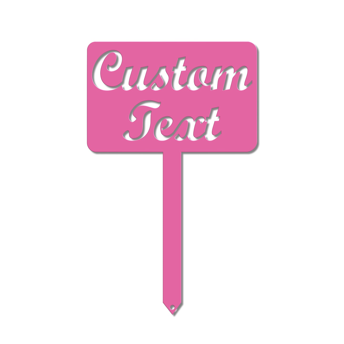 Custom Garden Stake Sign | Personalized Metal Outdoor Accent