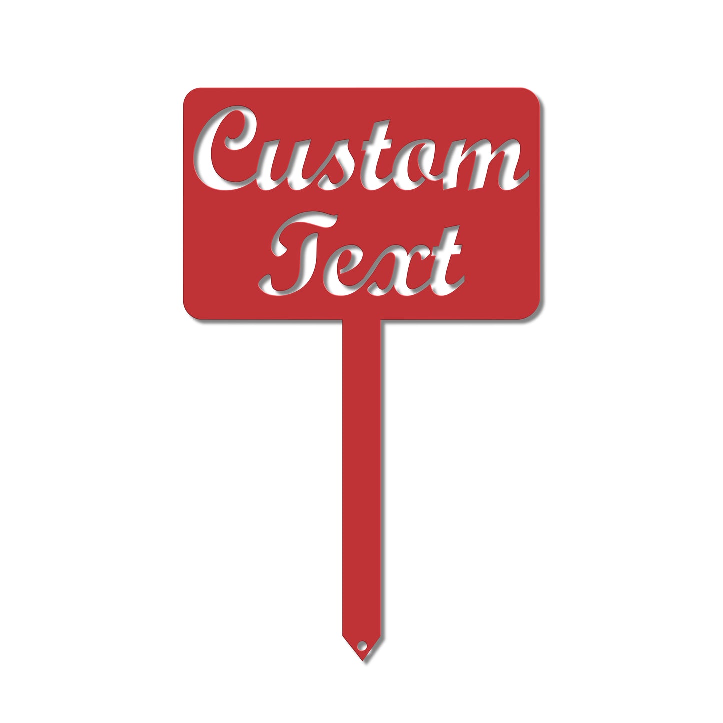 Custom Garden Stake Sign | Personalized Metal Outdoor Accent