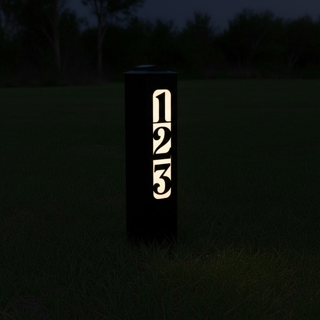 Address Numbers Post