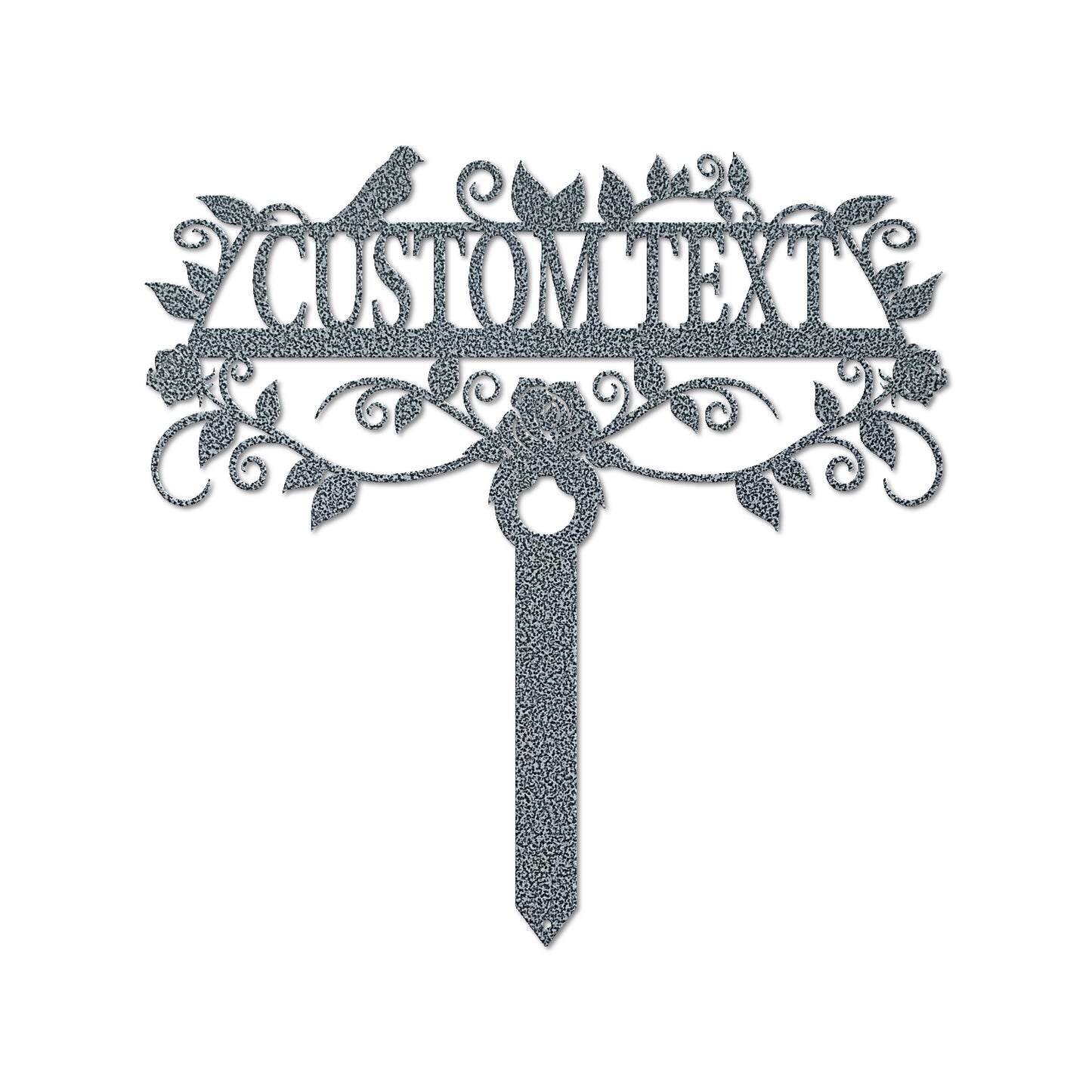 Custom Rose Garden Sign | Personalized Outdoor Yard Decor