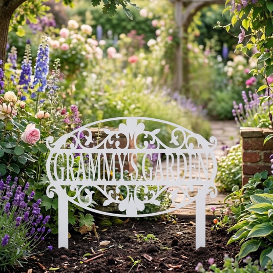 Custom Decorative Garden Address Sign | Personalized Outdoor Marker