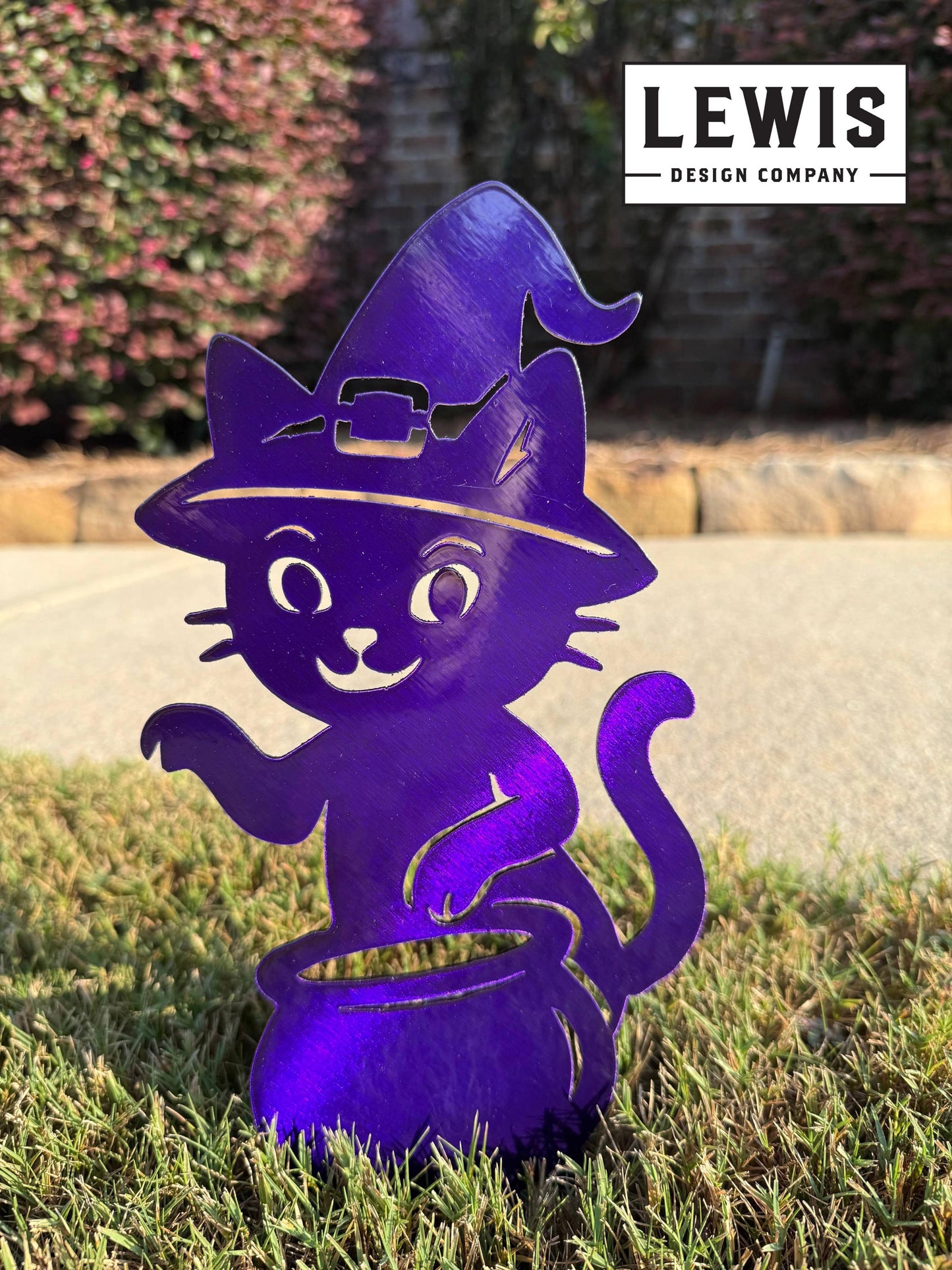 Halloween Cat Yard Stakes