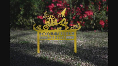 Custom Garden Gnome Sign