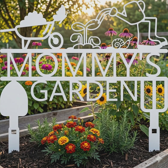 Custom Garden Sign from Lewis Design Company