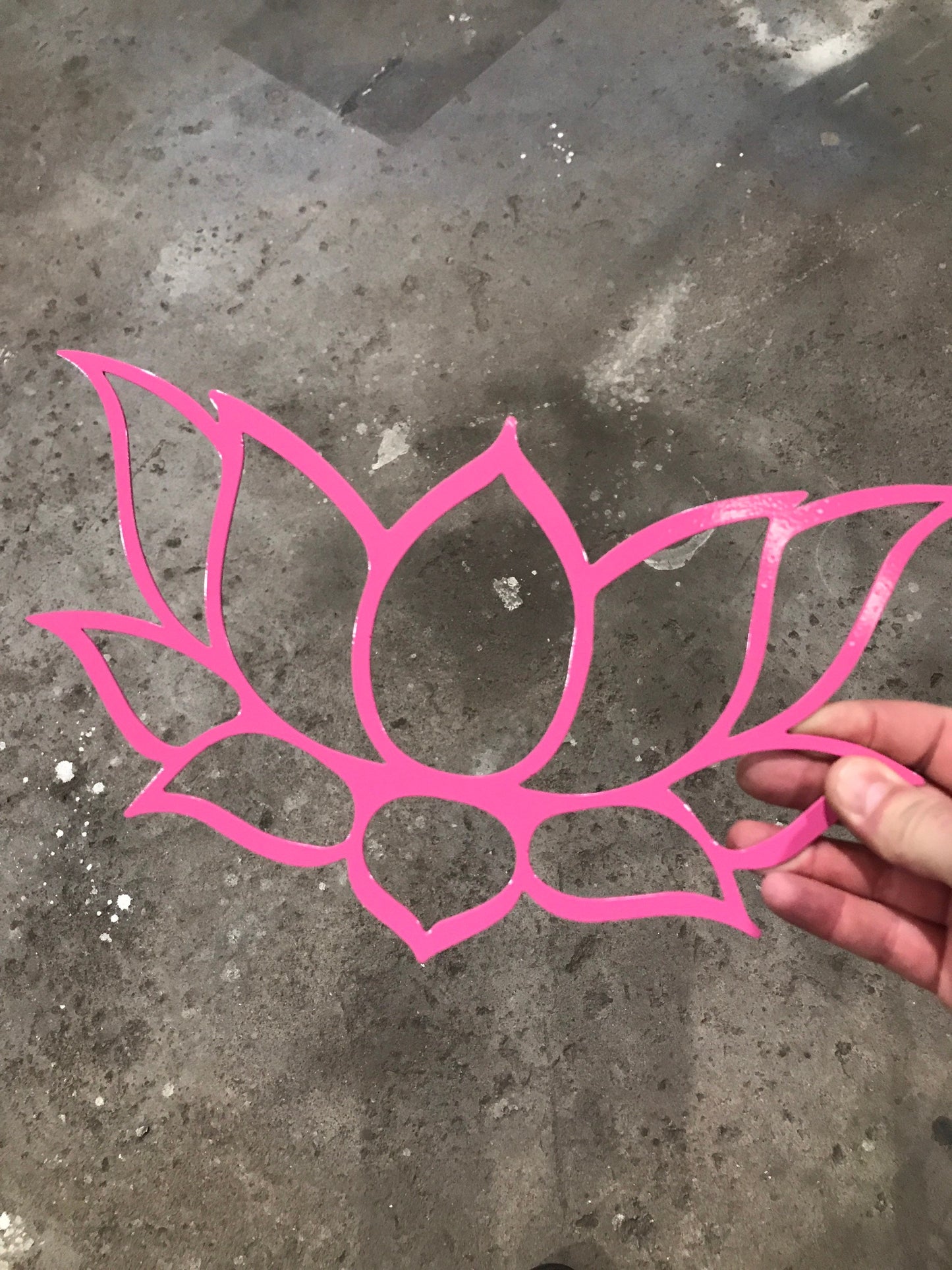 Lotus Flower Metal Sign, Lotus, Flower, Outdoor Decor, Home Decor, Metal Signs, Custom Metal Sign, Wall Art