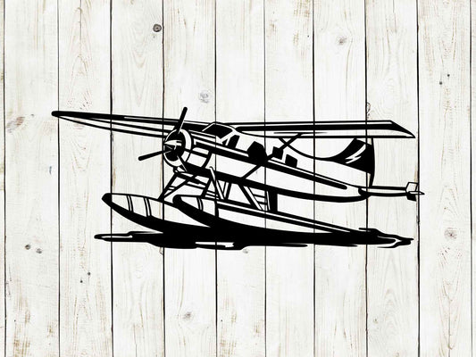 Airplane Metal Wall Art, Float Plane, Airplane Decor, Aviation, Aviator, Pilot, Airplane Sign, Airplane Wall Are, Airport, Fathers Day
