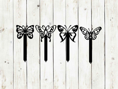 Butterfly Metal Yard Stake, Butterfly, Outdoor Decor, Metal Signs, Custom Metal Sign, Wall Art, Garden Stake, Butterfly Garden, Garden
