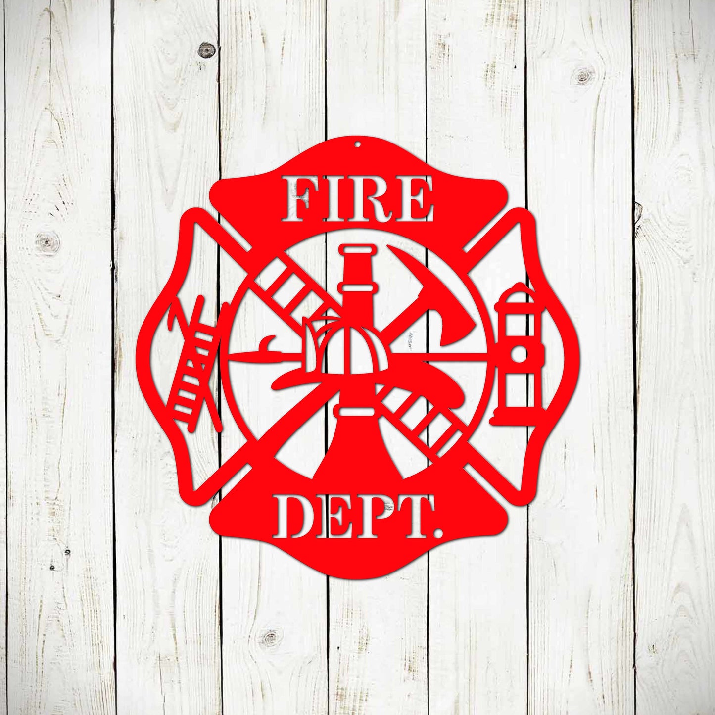 Fire Department Metal Sign, Firefighter Metal Sign, First Responder, Firefighter Gift