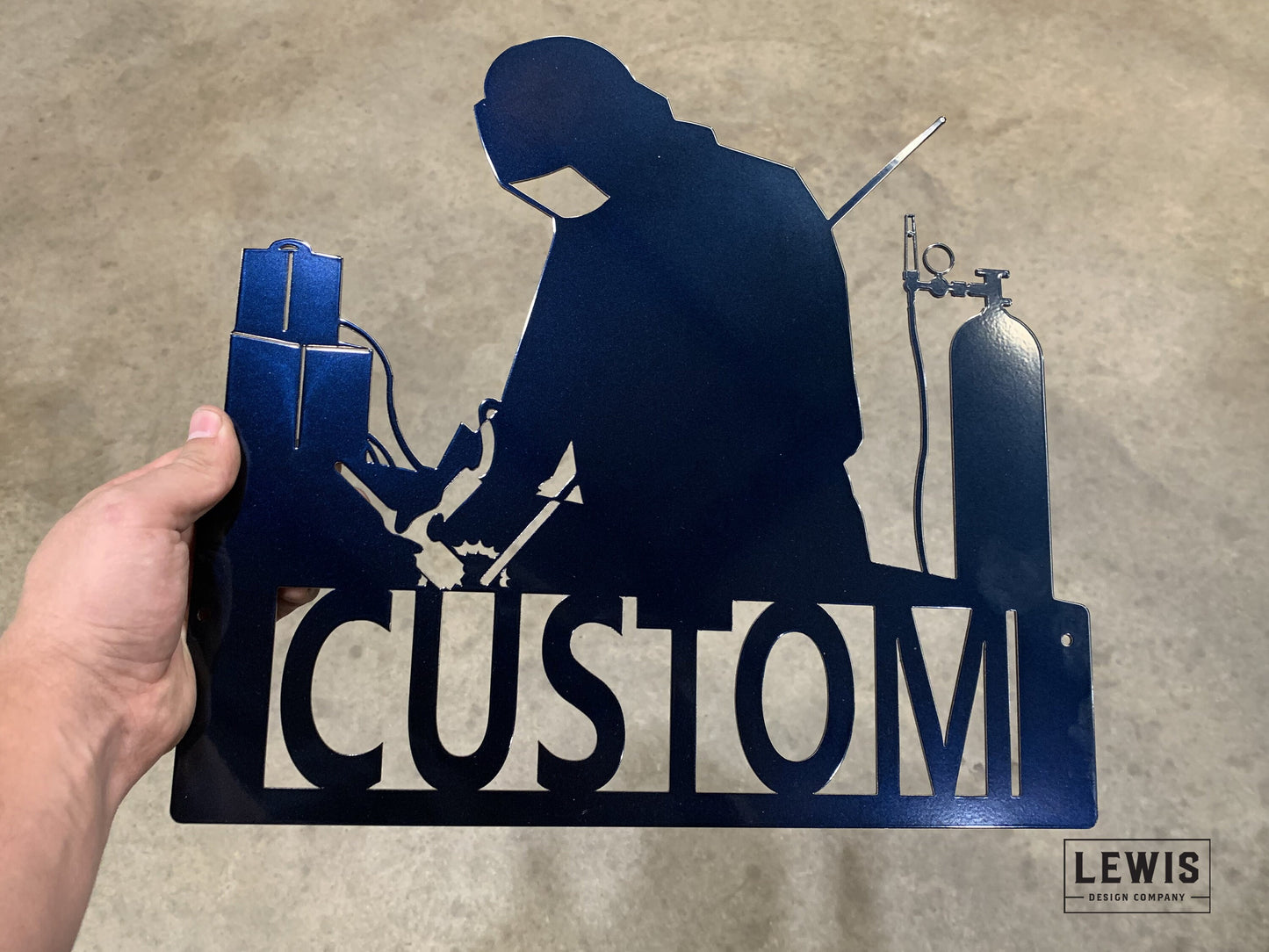 Fabrication/Welding Custom Name Metal Sign - Garage Decor, Shop Decor, Welding, Fabrication, Metal Sign, Welding Gift, Metalworking